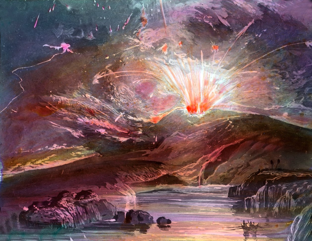 In aprile del 1902 il vulcano Pelée sull