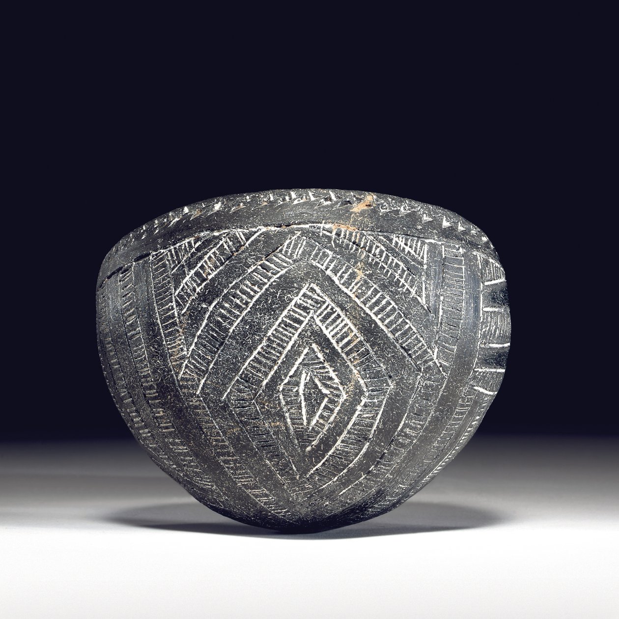 Ciotola incisa, gruppo C di Kerma, c.2050-1850 a.C. da Unbekannt