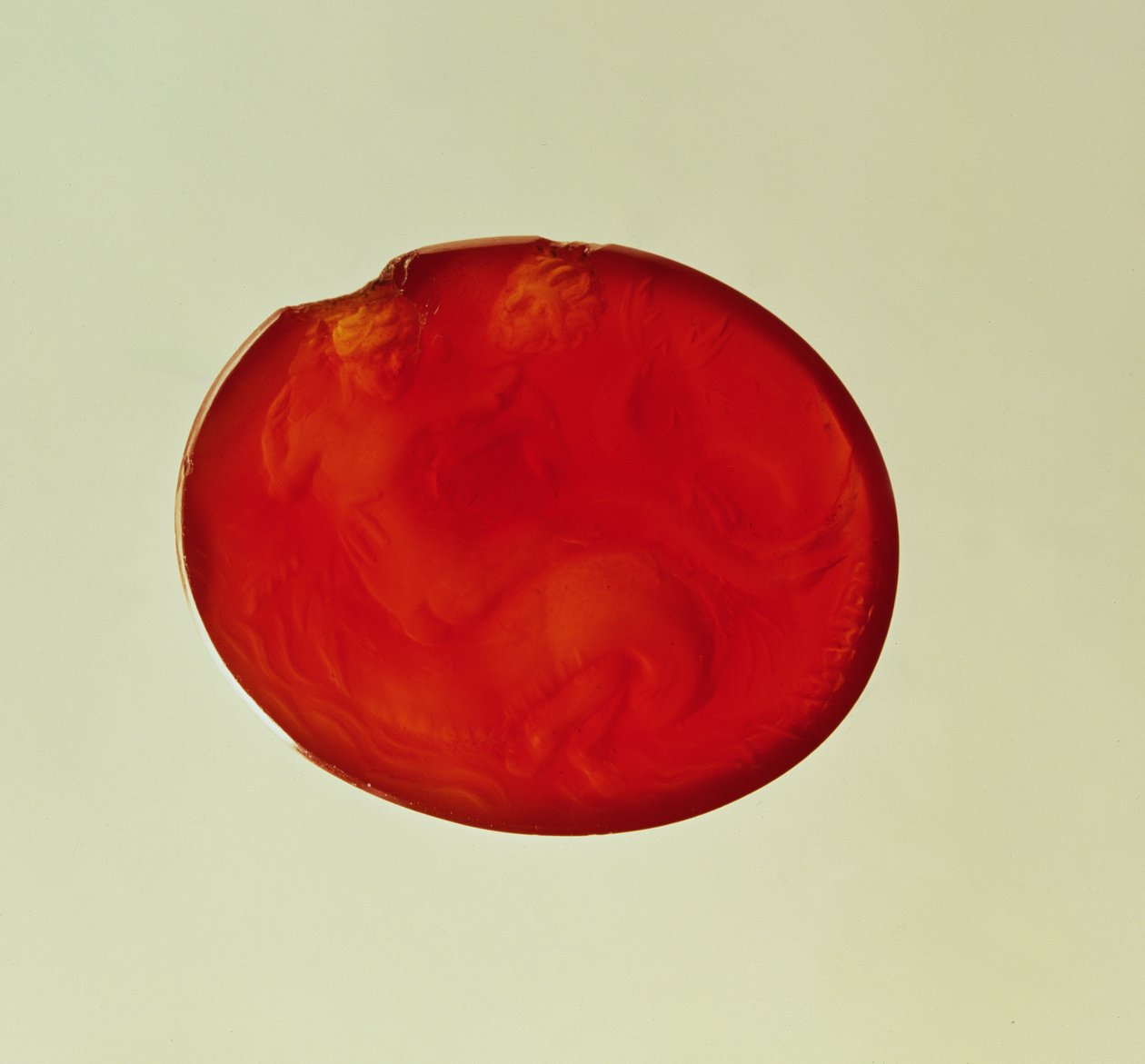 Intaglio di Tritone con una nereide da Unbekannt