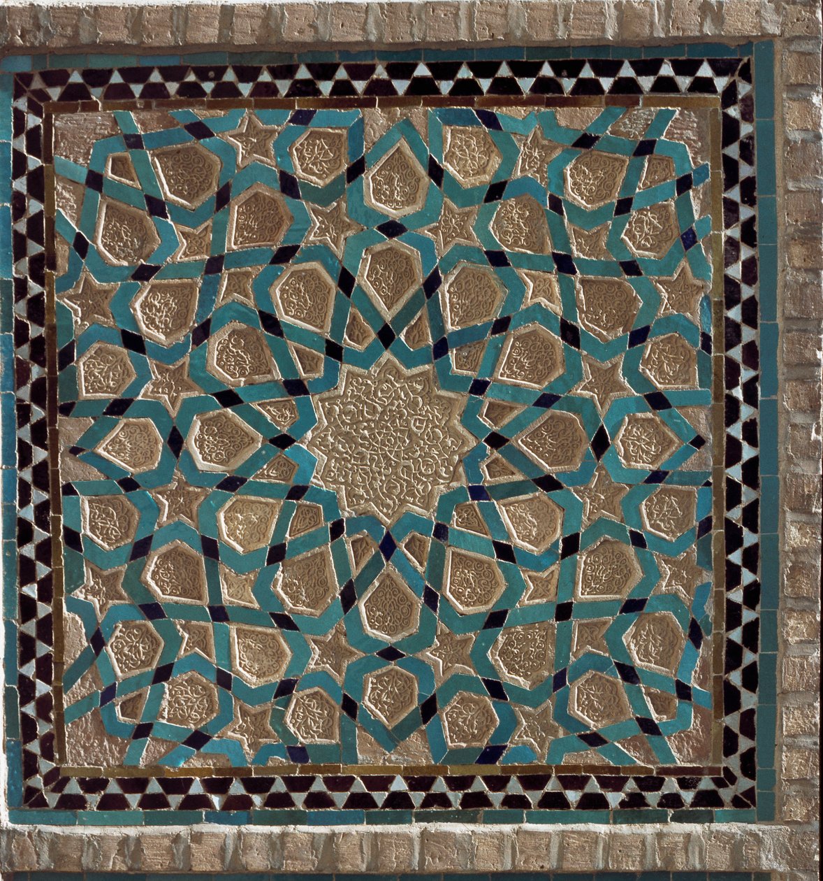 Arte islamica: vista di un pannello interno di Jameh da Unbekannt