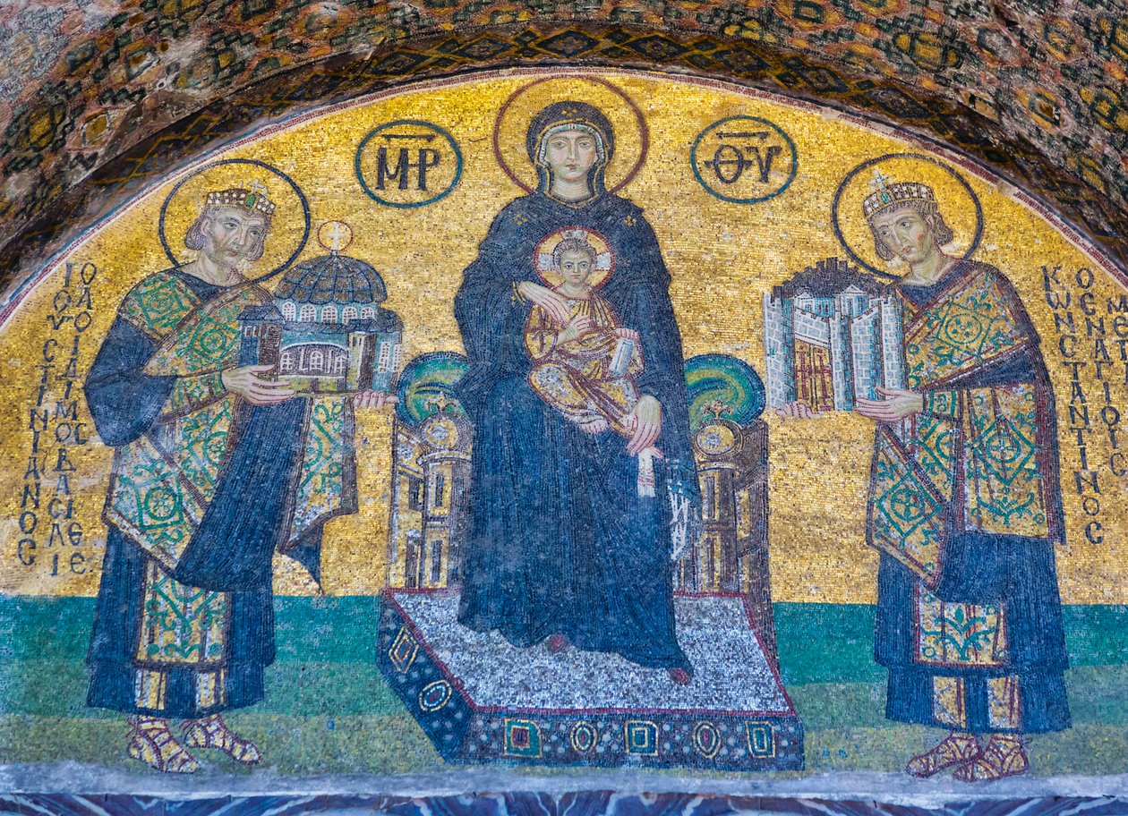 Istanbul, Turchia, Haghia Sophia o Hagia Sophia (foto) da Unbekannt