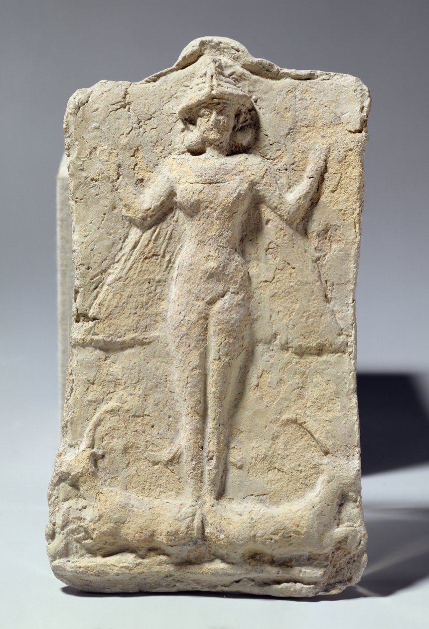 Vaso decorato con motivi simbolici attorno alla dea Ishtar, Babilonese da Unbekannt