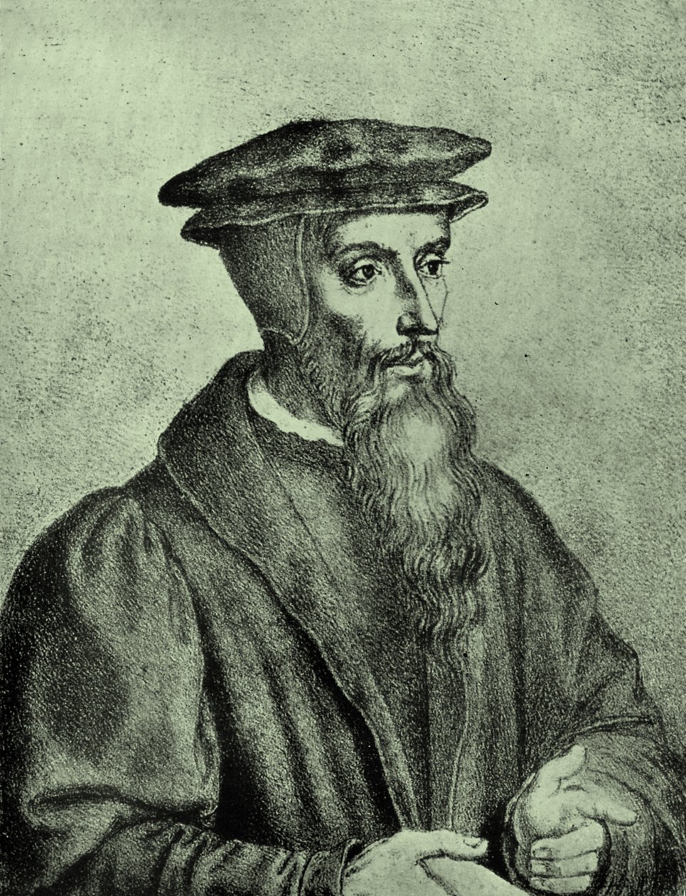 Giovanni Calvino da Unbekannter Künstler