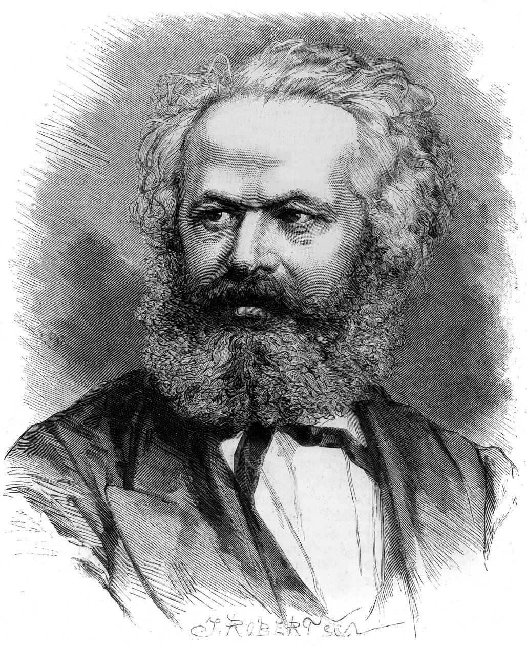 Karl Marx (incisione) da Unknown