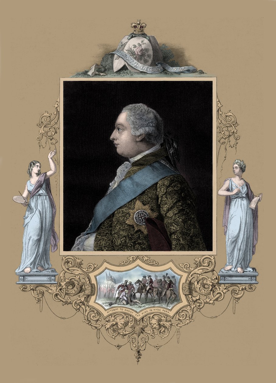 Re Giorgio III da Unbekannter Künstler