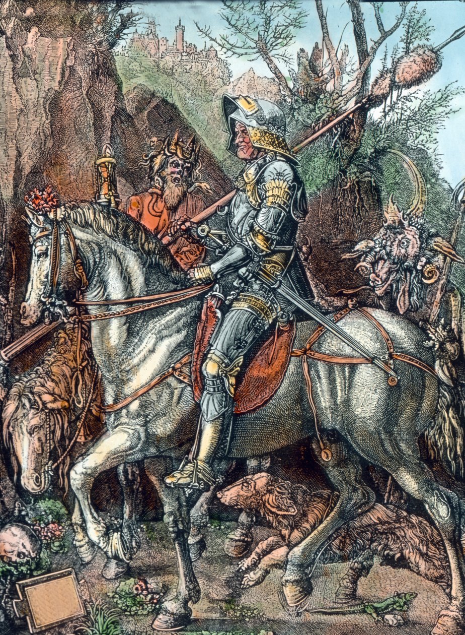 Cavaliere, Morte e Diavolo da Unbekannter Künstler