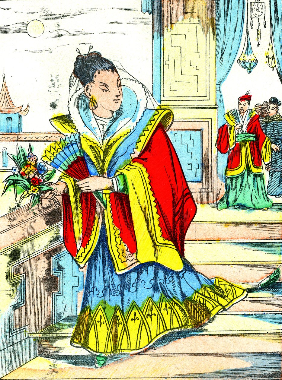 La Cenerentola giapponese da Unbekannter Künstler