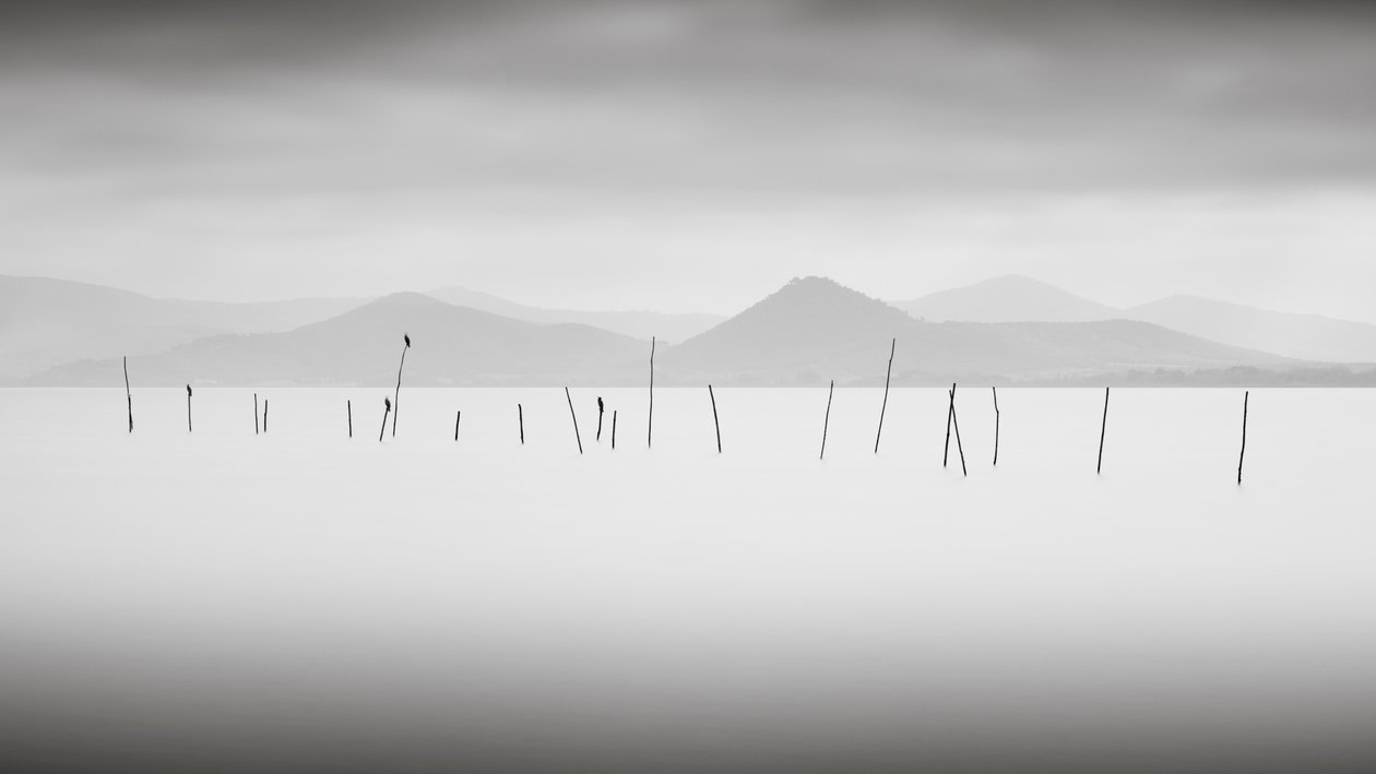 Lago Trasimeno, Umbria, Italia da Leopold Blonder