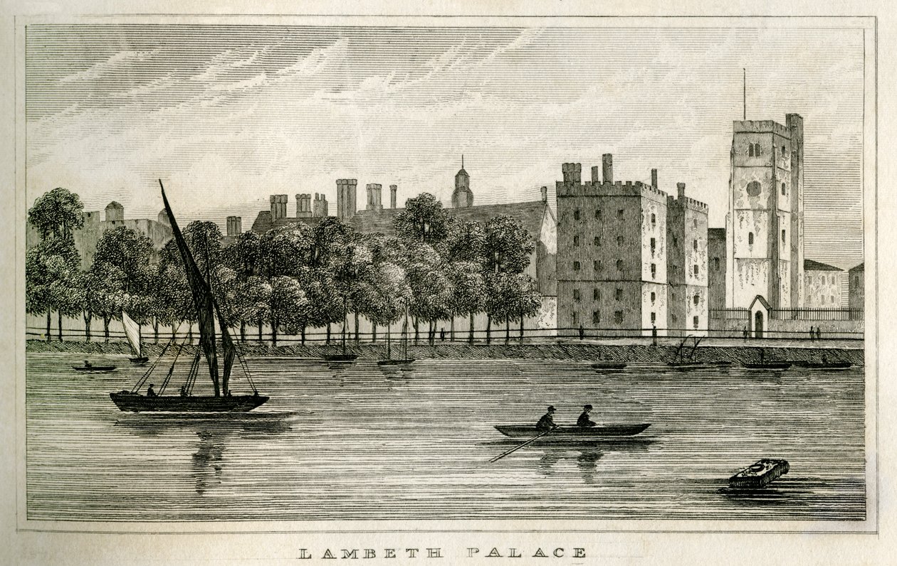 Palazzo di Lambeth, Londra da Unbekannt