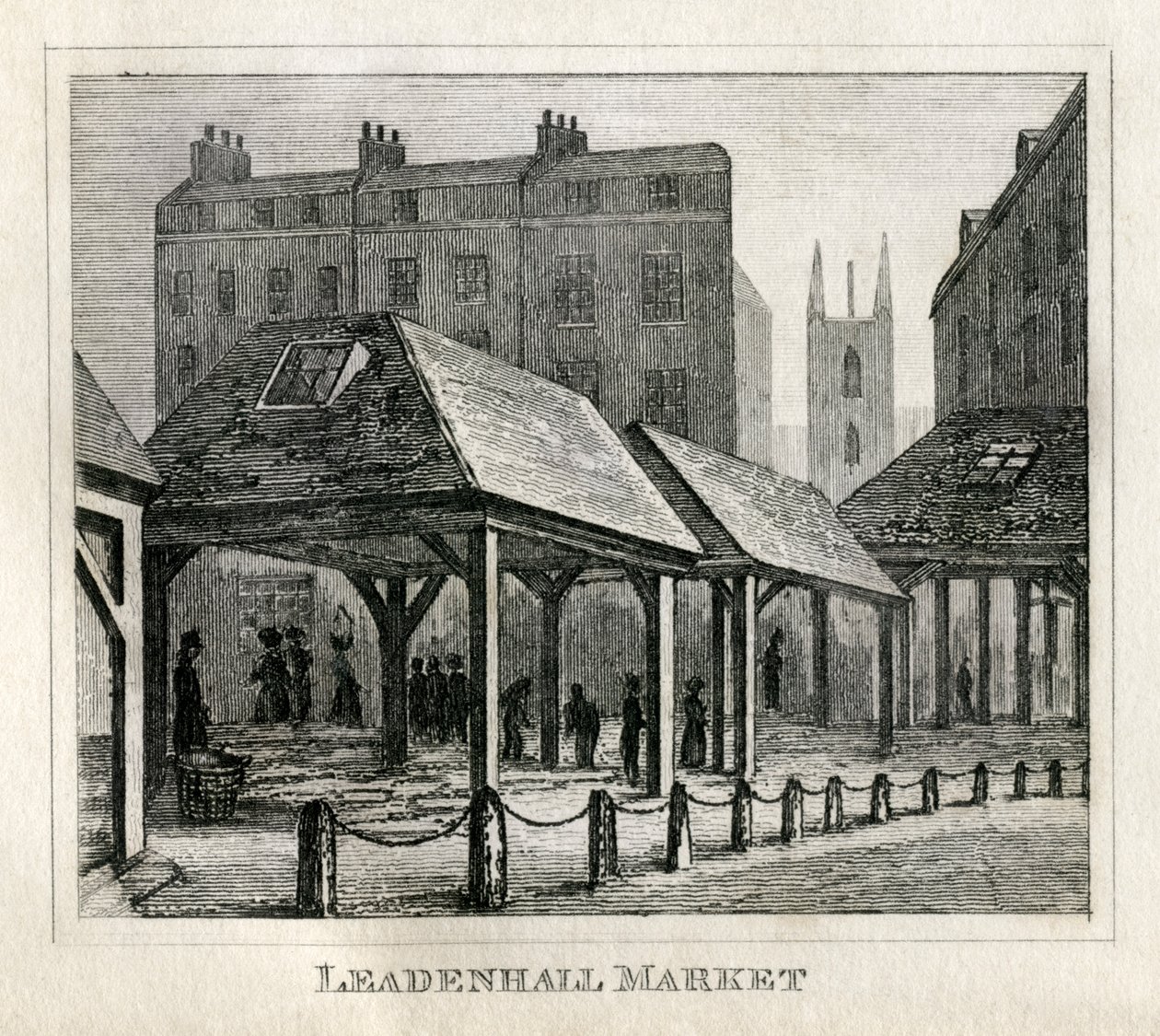Mercato di Leadenhall da Unbekannt