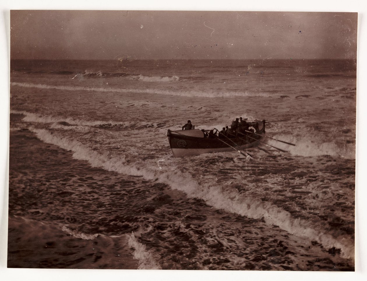 Scialuppa di salvataggio, c 1885 da Unbekannt