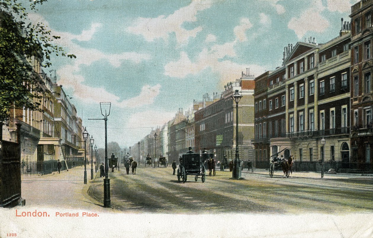 Londra - Portland Place da Unbekannter Künstler
