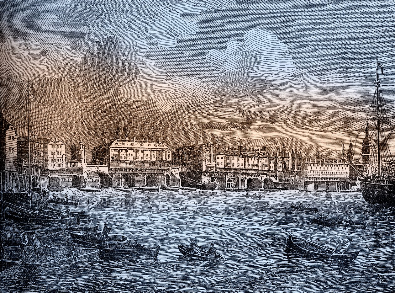 Ponte di Londra, Londra da Unbekannter Künstler