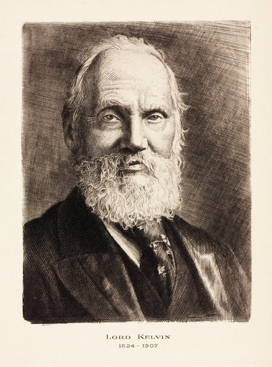 Lord Kelvin, ingegnere, matematico e fisico scozzese, c 1900 da Unbekannt