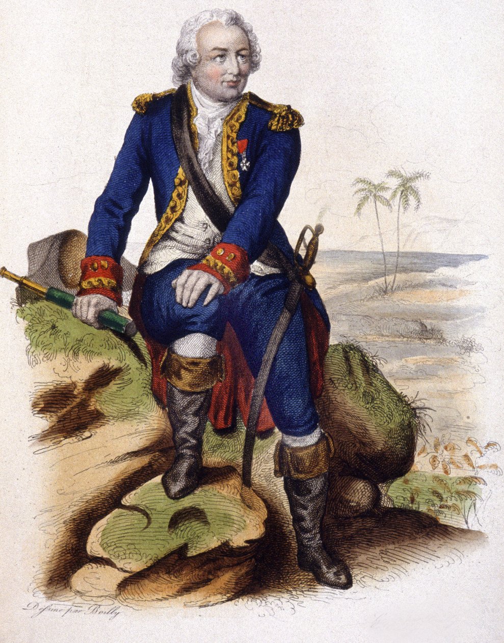 Louis-Antoine de Bougainville da Unbekannter Künstler
