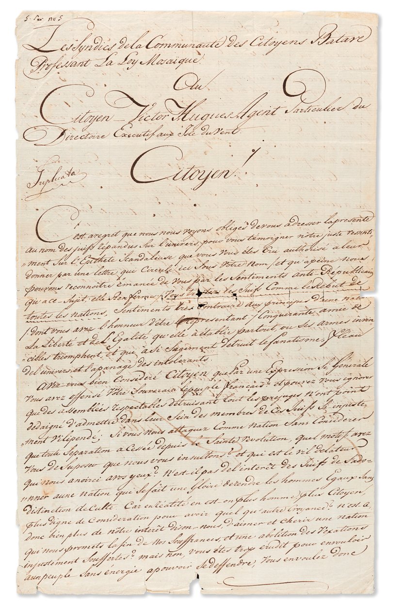 Lettera manoscritta firmata 