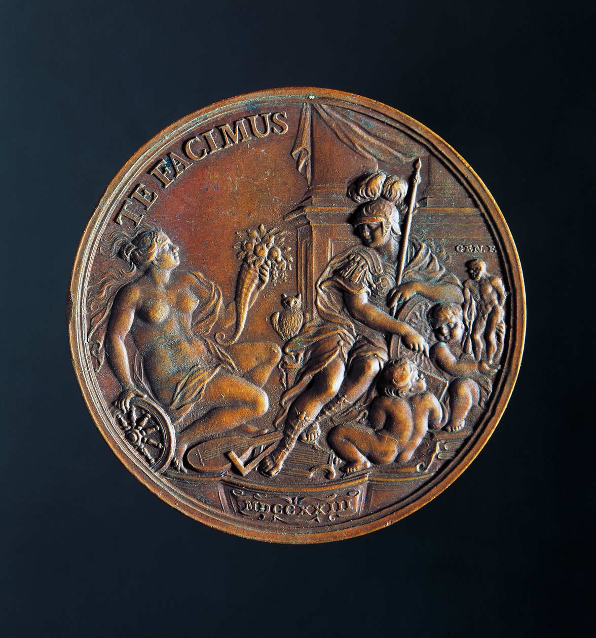 Medaglia del Doge Alvise III Sebastiano Mocenigo da Benjamin Baud