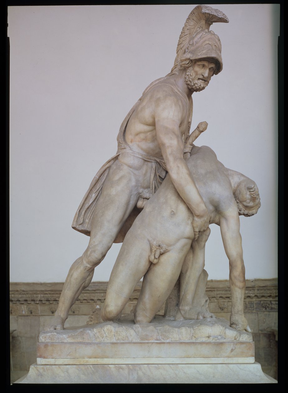 Menelao che sostiene il corpo di Patroclo, copia romana di un originale greco da Unbekannt