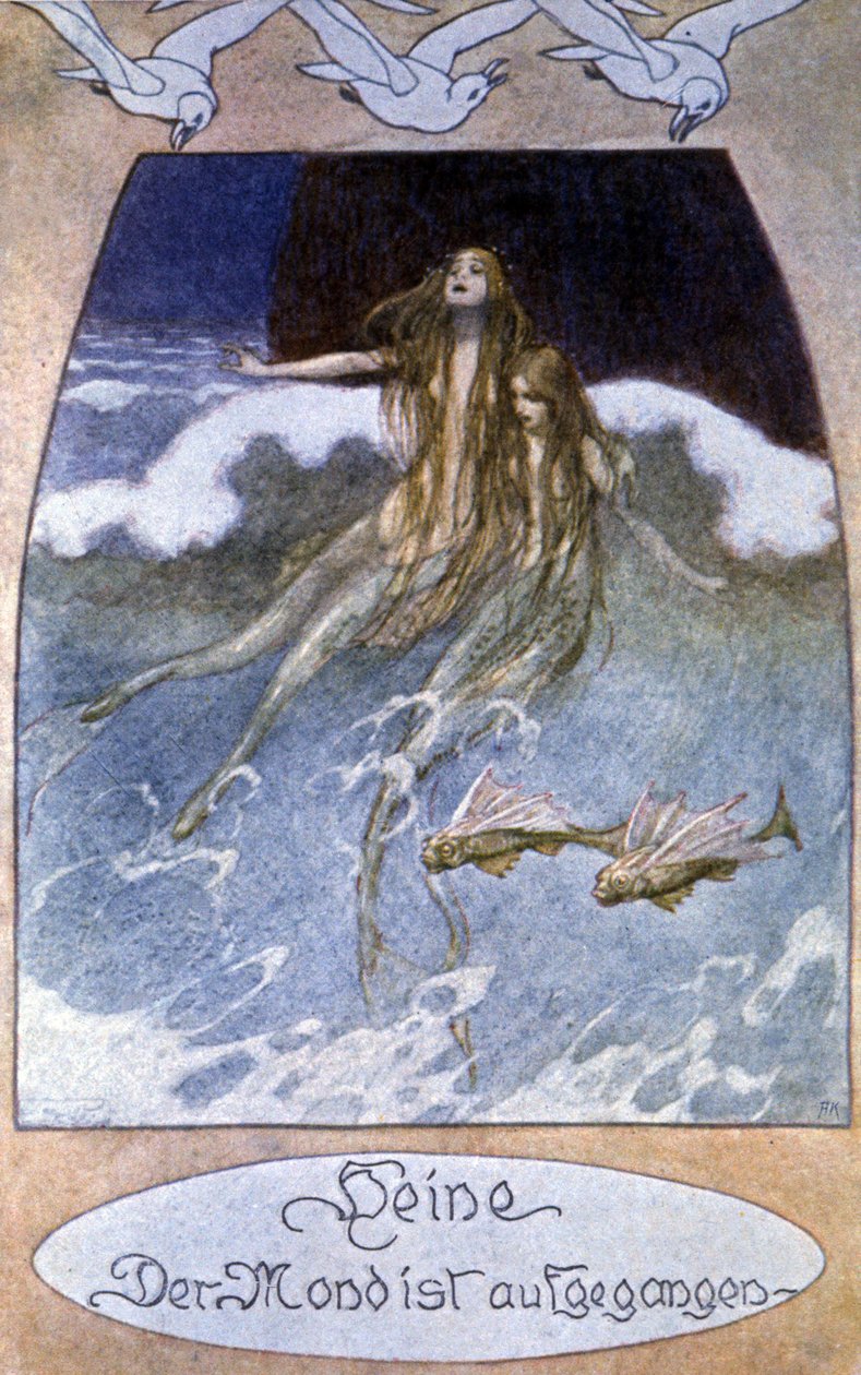 Sirene, c.1900 da Unbekannter Künstler