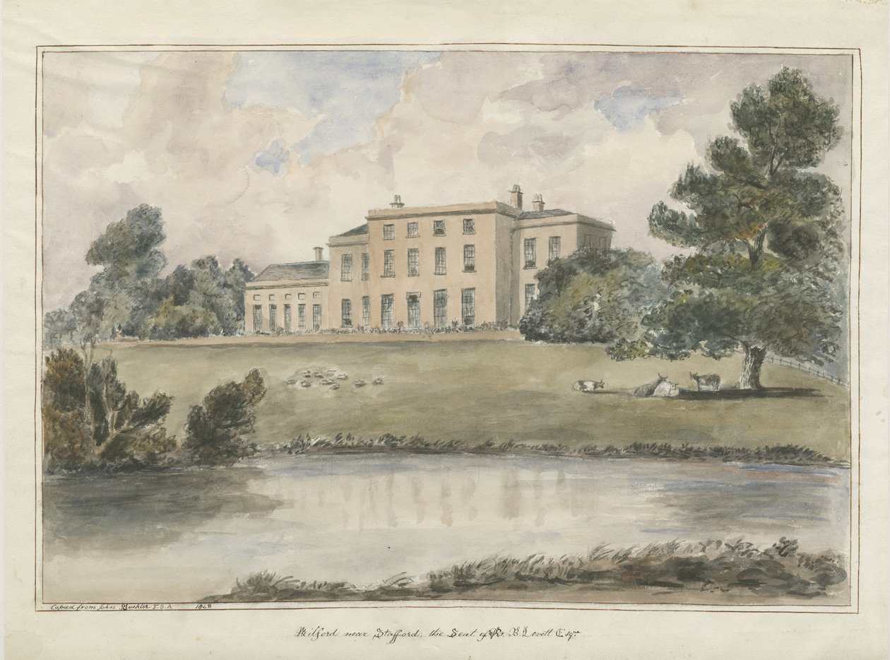 Milford House: acquerello da Unbekannt