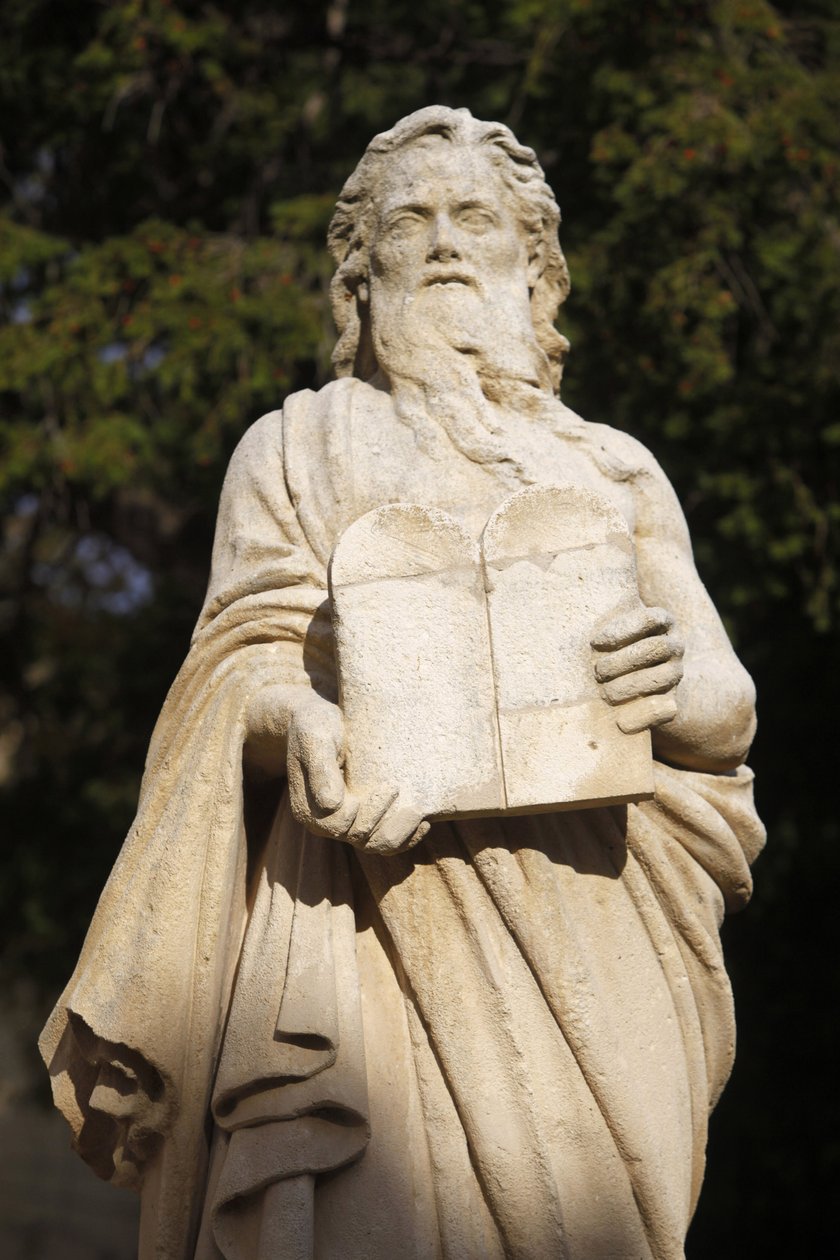Statua di Mosè a Salon-de-Provence, Salon de Provence, Francia da Unbekannt