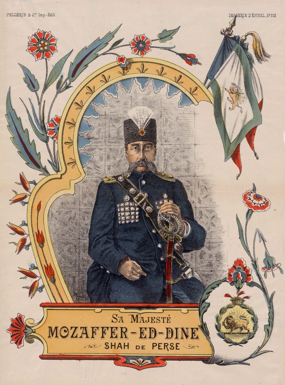 Mozzafar-al-Din Shah o Mozaffaredin Shah - Mozaffar ad-Din Shah Qajar da Unbekannt