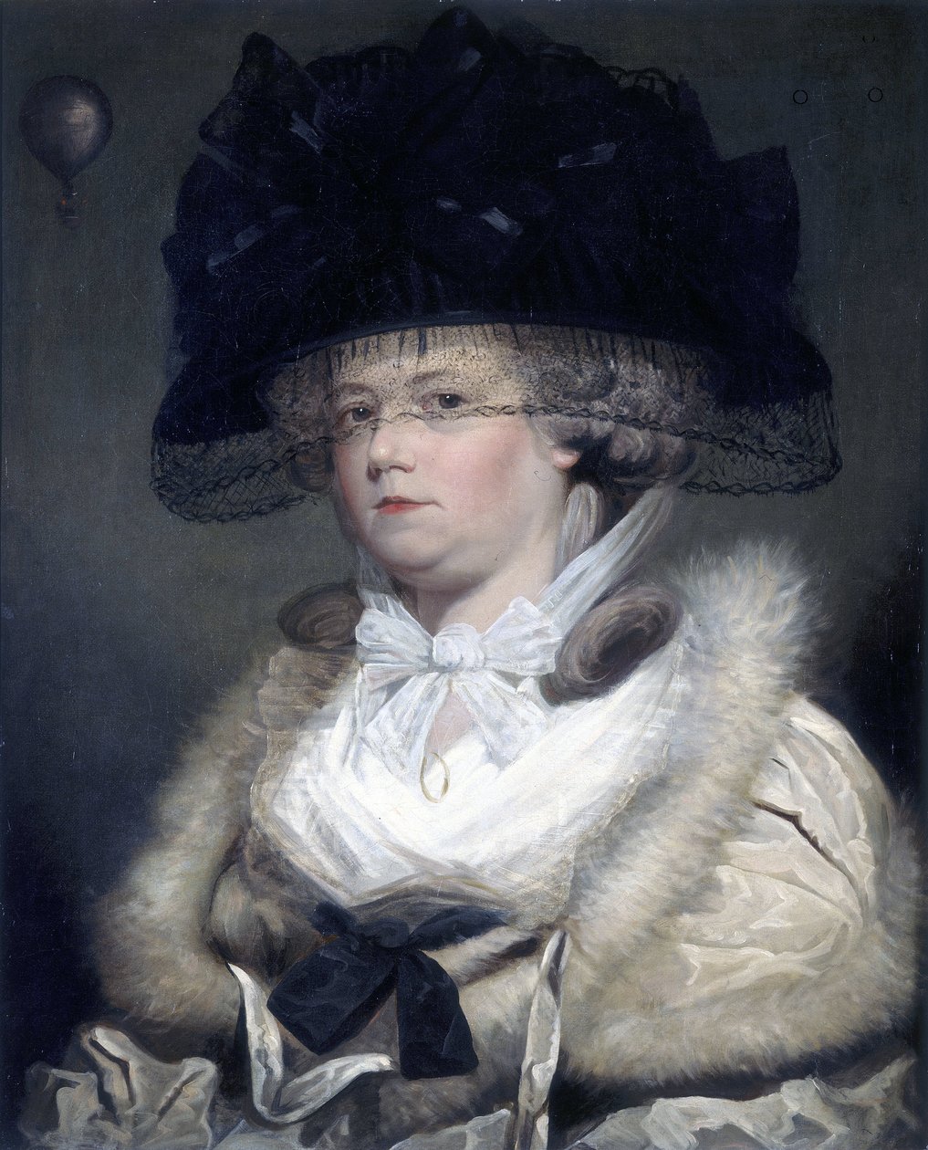 Mrs Sage, la prima donna inglese aeronauta da Unbekannt