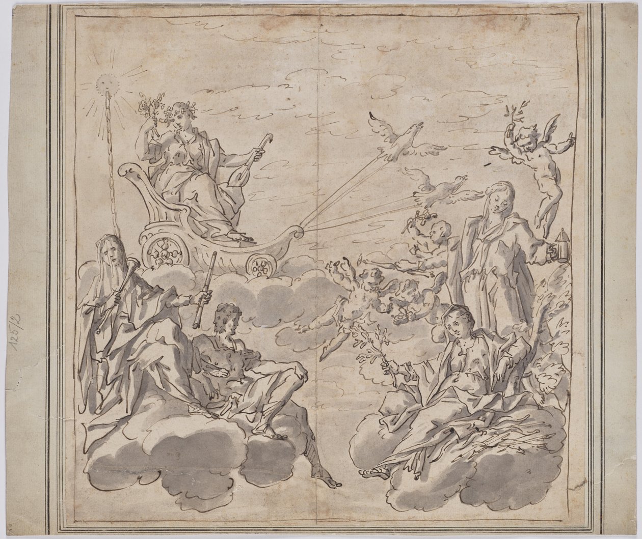 Scena mitologica da Unbekannter Künstler