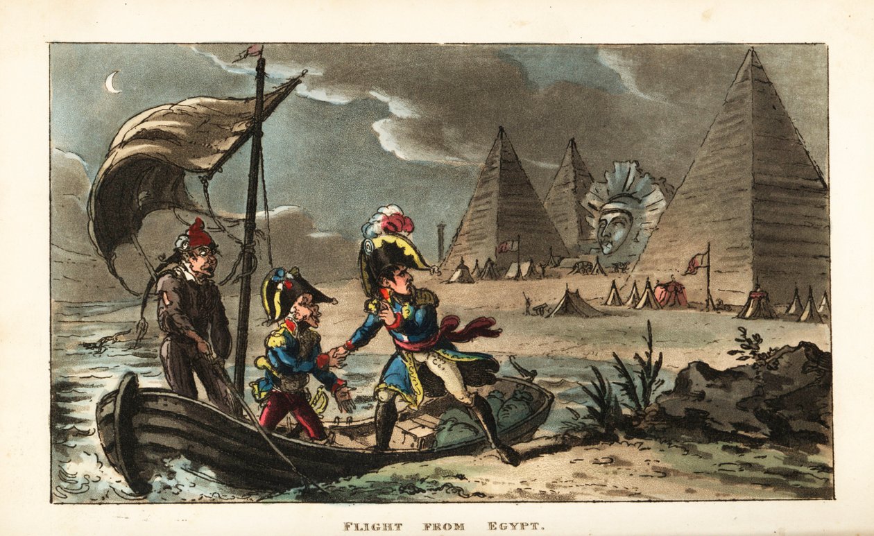 Napoleone Bonaparte abbandona l