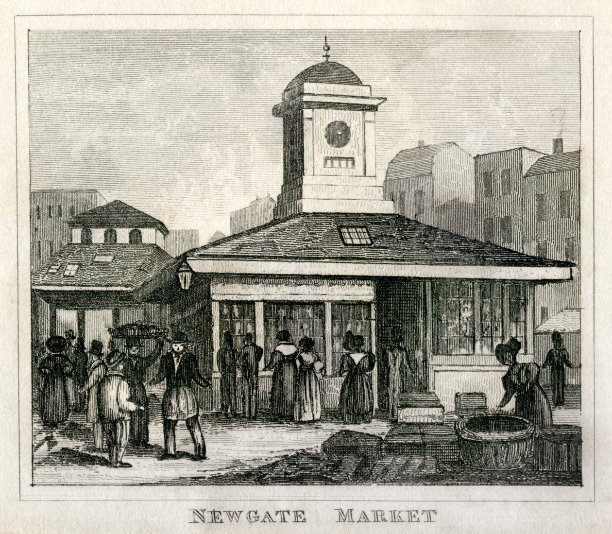 Mercato di Newgate da Unbekannt