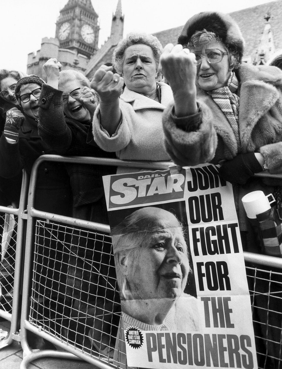 Lobby degli anziani, Londra, marzo 1981 da Unbekannt