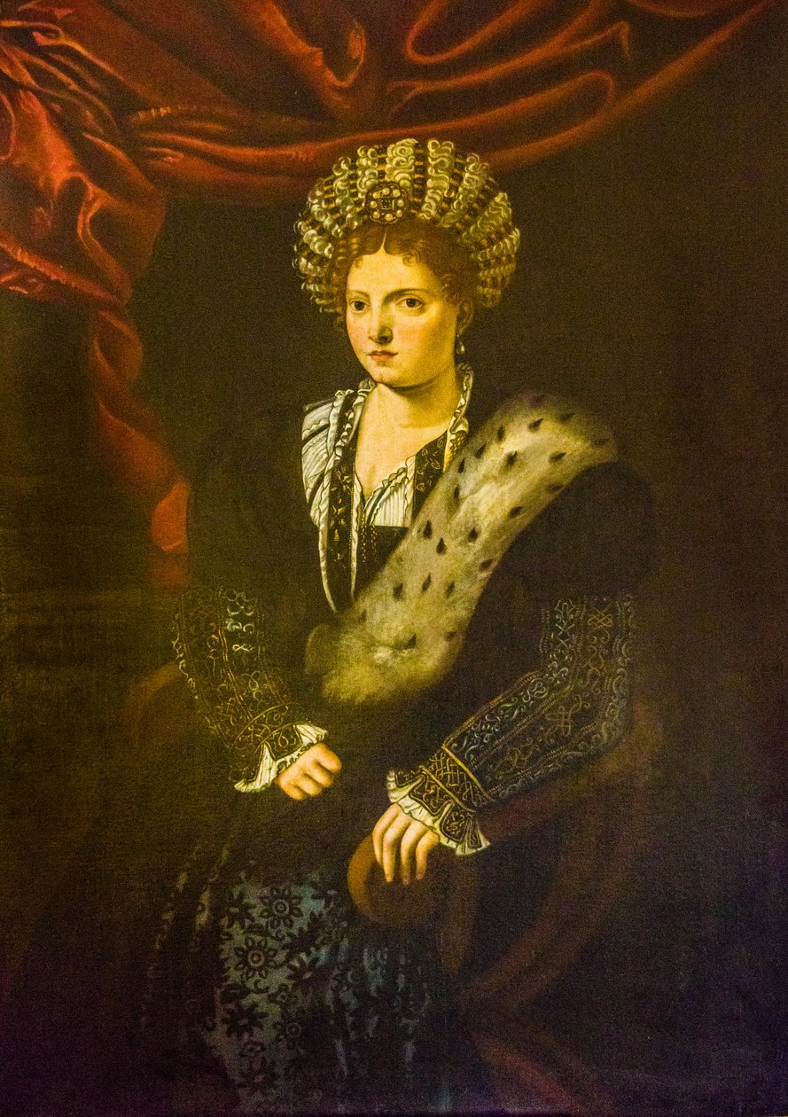 Dipinto a olio di Isabella d