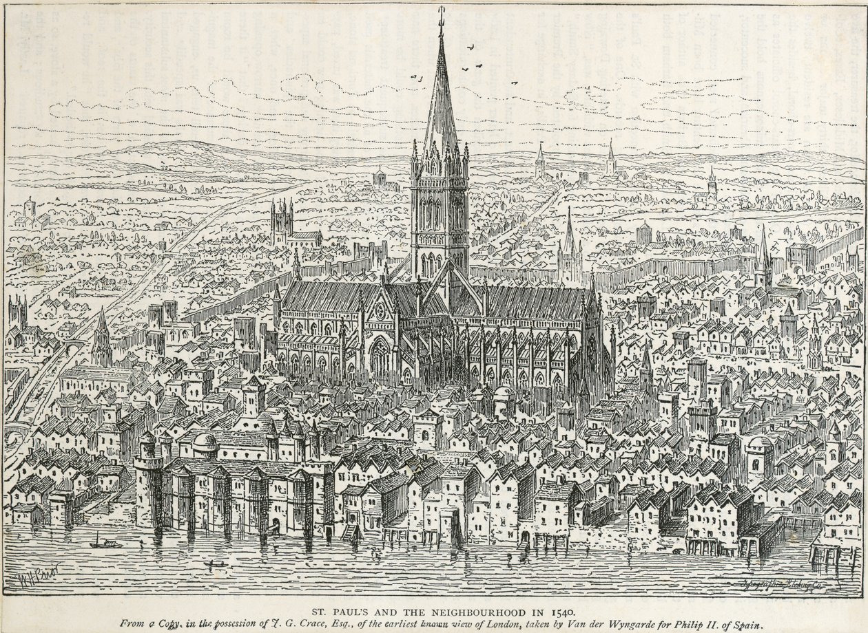 Vecchia St Pauls da Unbekannter Künstler