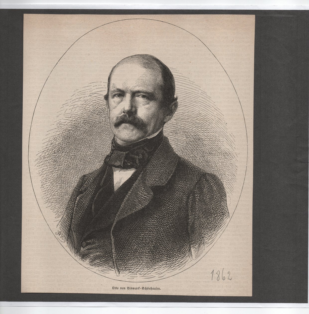 Otto von Bismarck-Schönhausen da Unbekannter Künstler