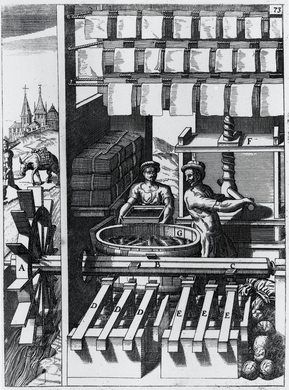 Fabbricazione della carta, Germania da Unbekannt