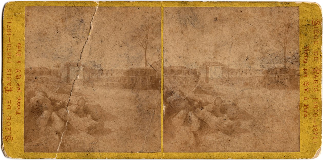 Assedio di Parigi (1871): vista della città durante l