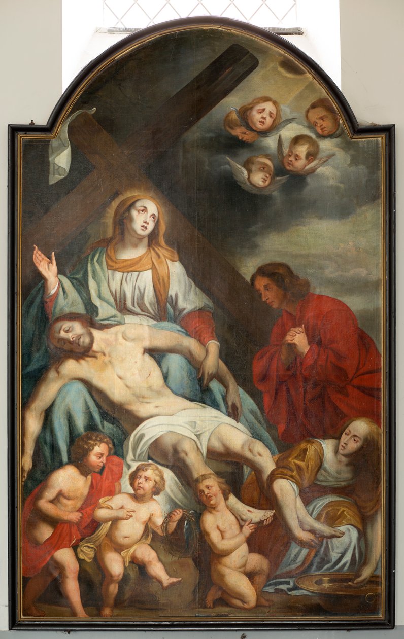 Chiesa parrocchiale (Parochiekerk Sint-Petrus) da Unbekannter Künstler