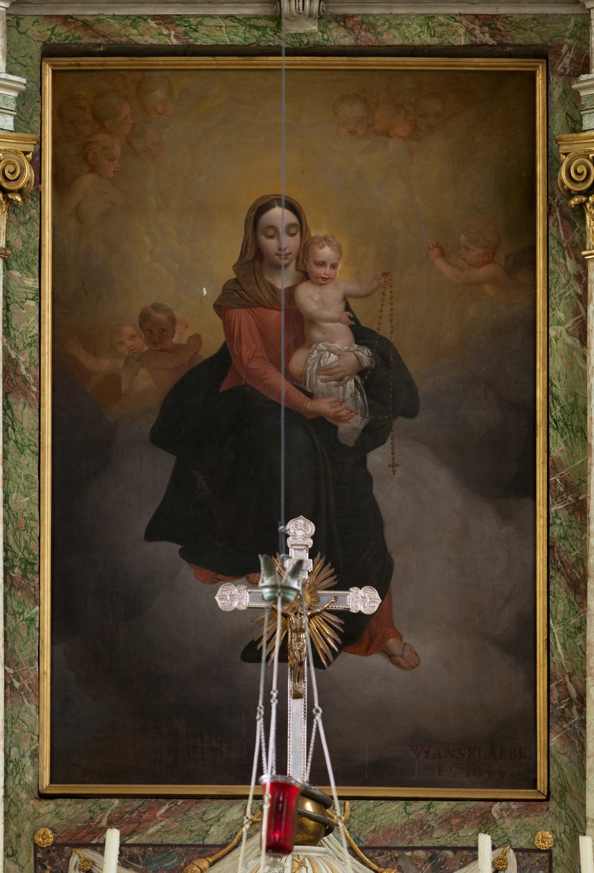 Chiesa parrocchiale (Chiesa di San Machuto a Wannegem). Interno. L
