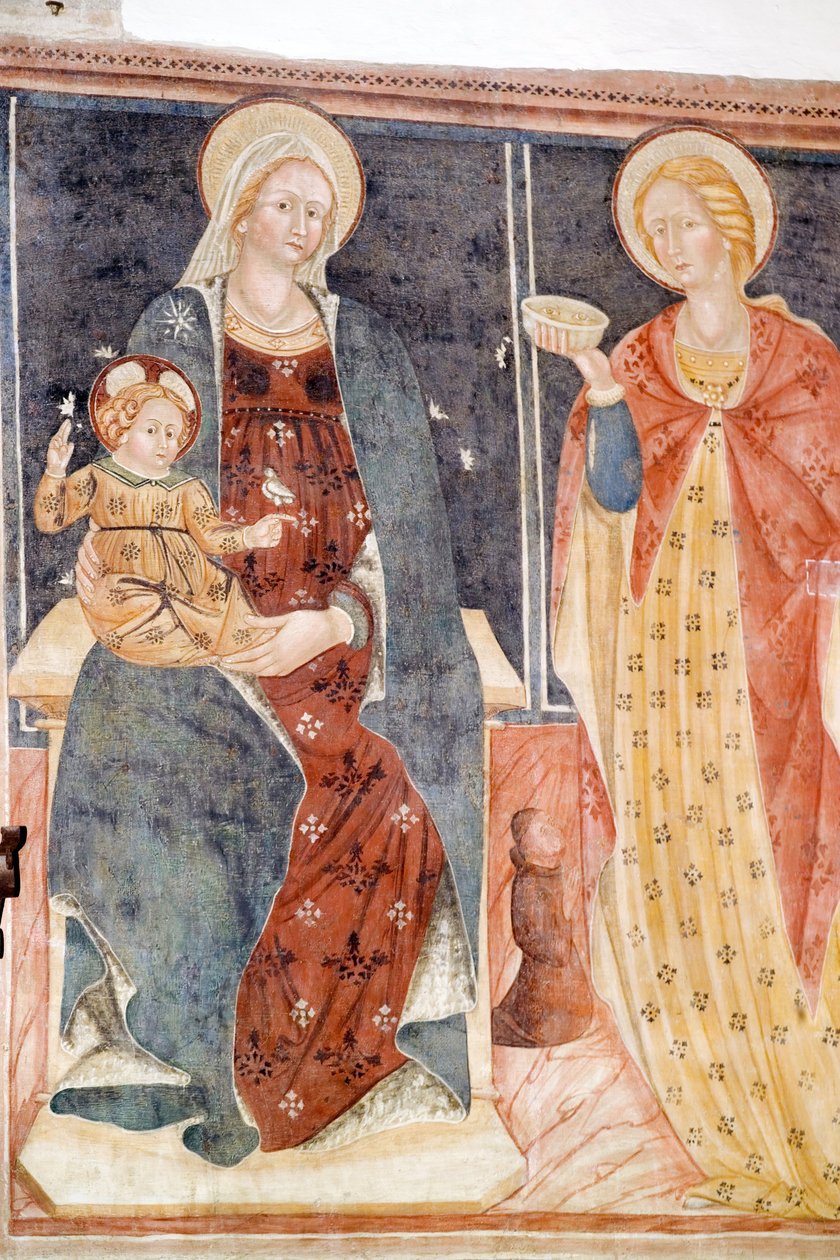 Particolare, abbazia di Santa Maria in Piano, Loreto Aprutino, Abruzzo, Italia da Unbekannt