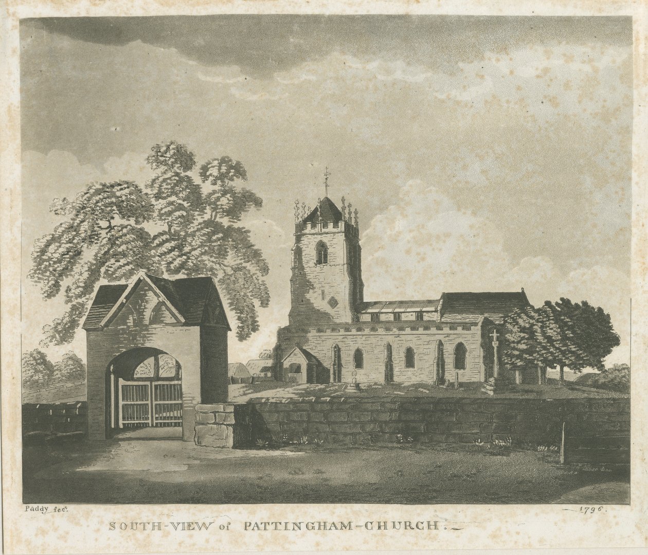 Chiesa di Pattingham da Unbekannt