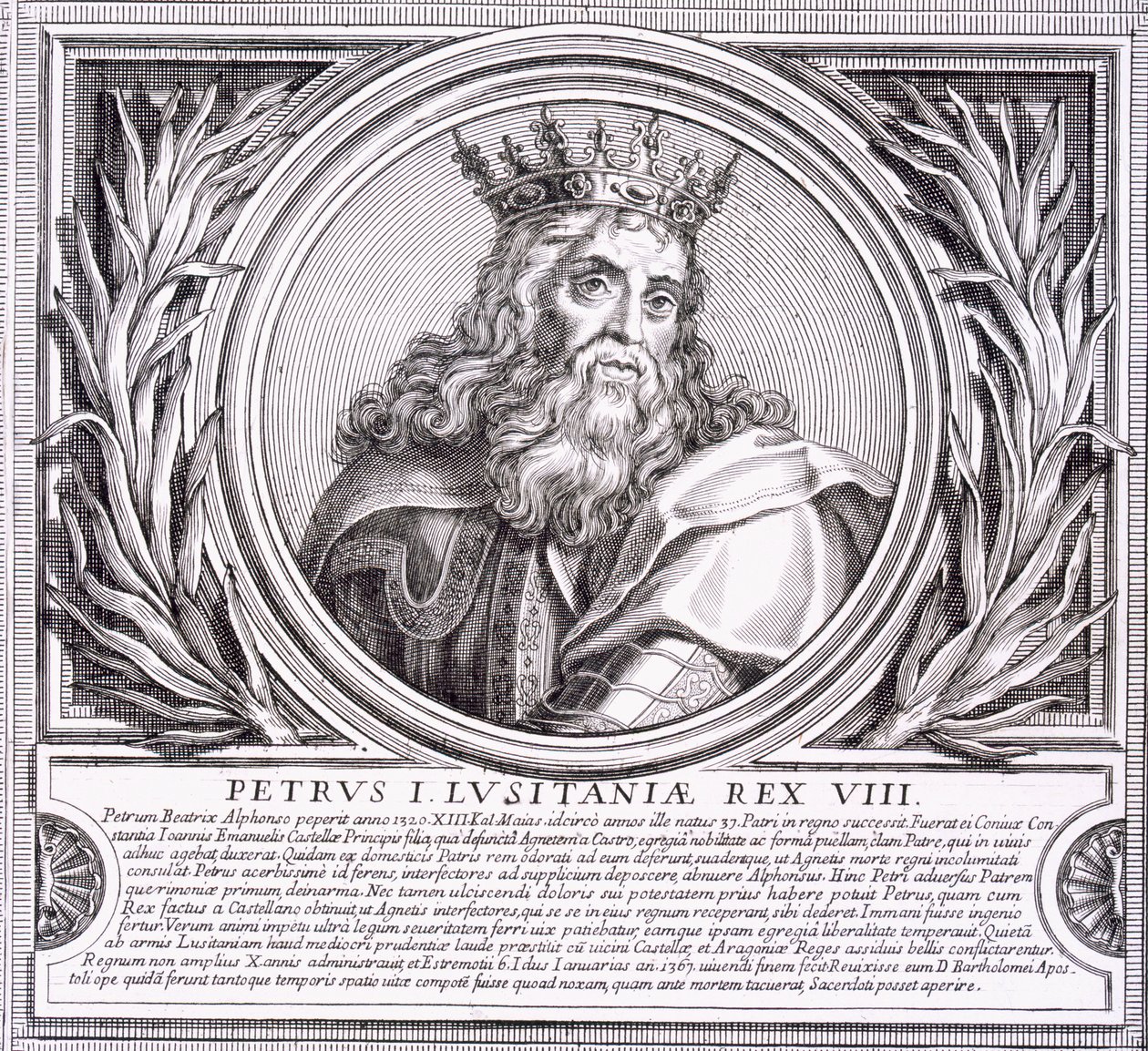 Pietro I del Portogallo (litografia) da Unbekannt