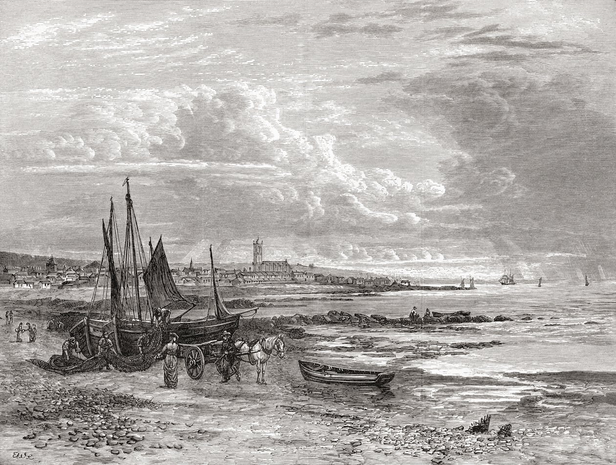 Penzance, Cornovaglia, Inghilterra, alla fine del XIX secolo, da 