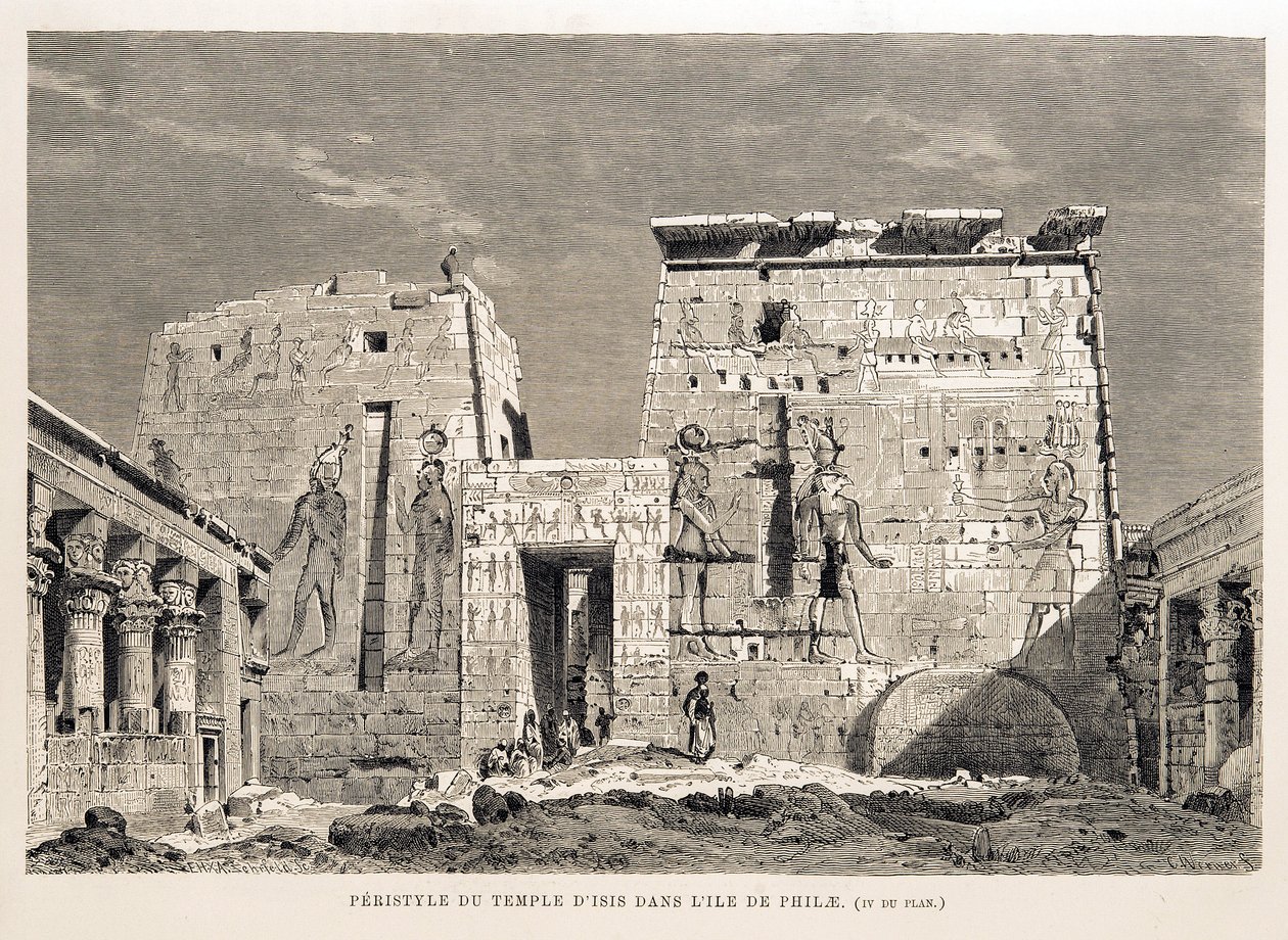 Peristilio del Tempio di Iside nell