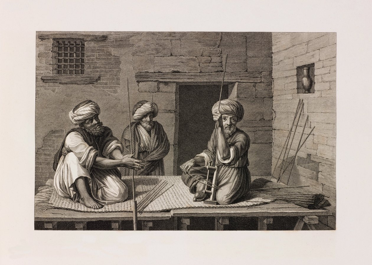 Fabbricazione di steli di pipa da Unbekannt