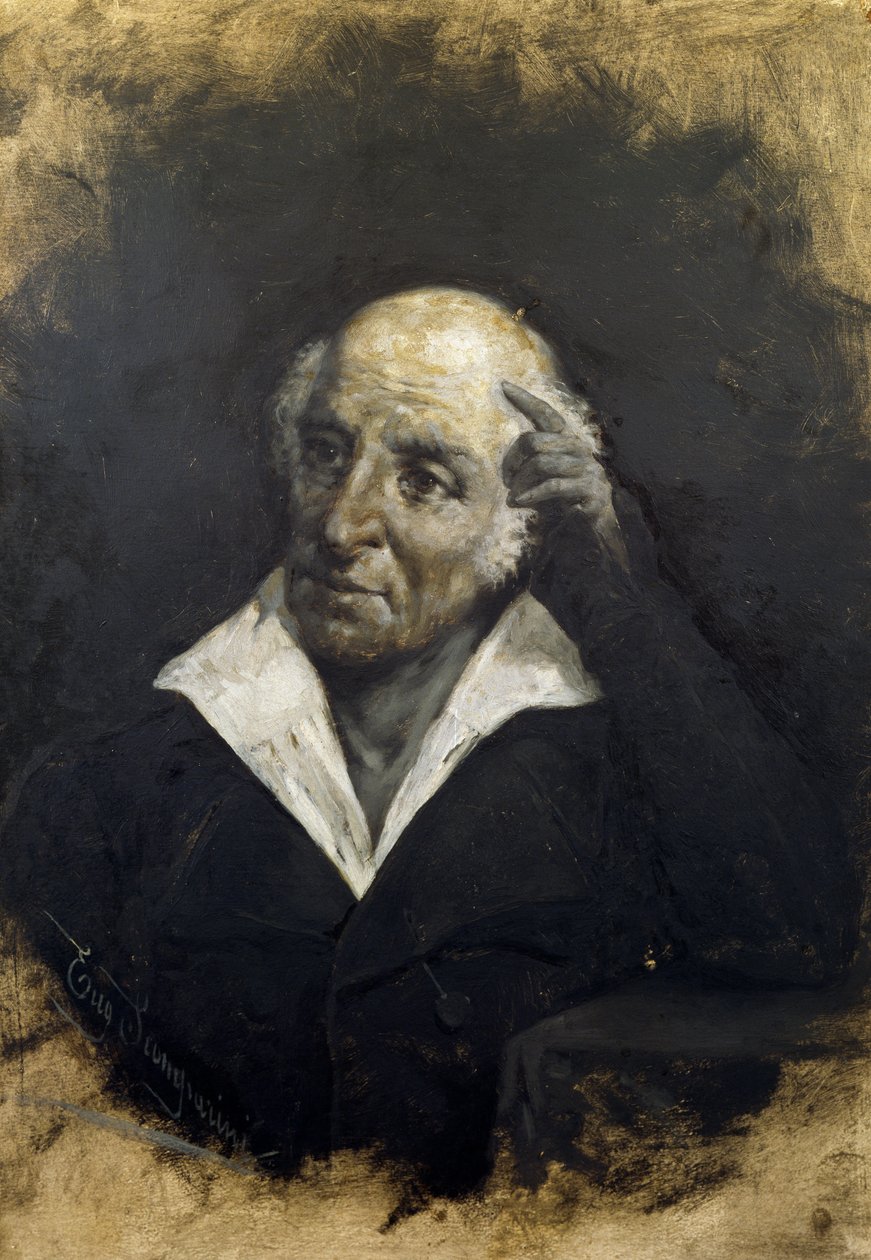 Ritratto di Domenico Rossetti, politico e giurista italiano da Benjamin Baud