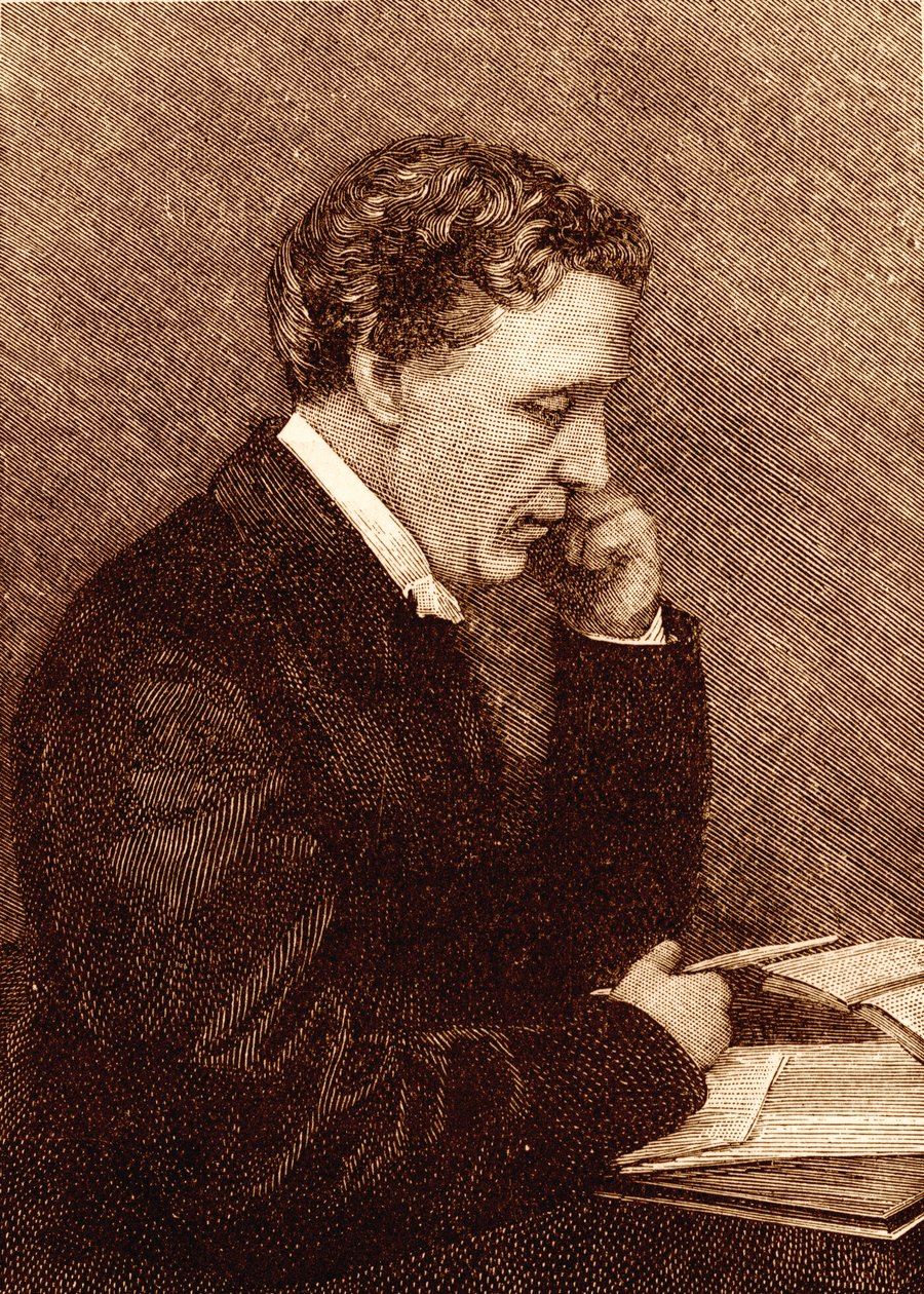 Ritratto di Lewis Carroll da Unbekannter Künstler