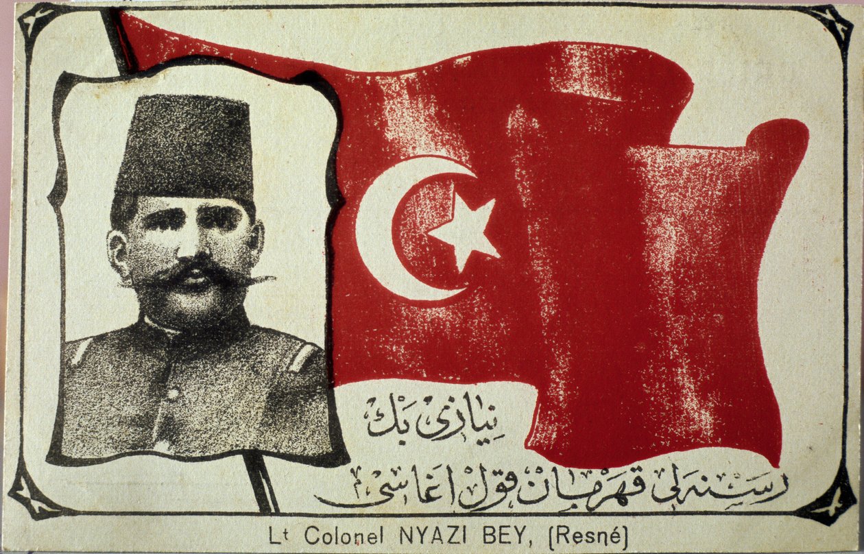 Ritratto di Niyazi Bey da Unbekannter Künstler