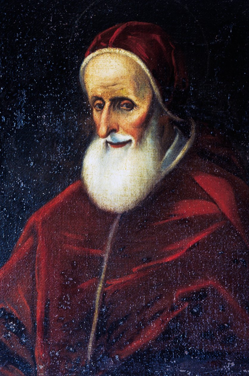 Ritratto di Papa Pio V da Benjamin Baud