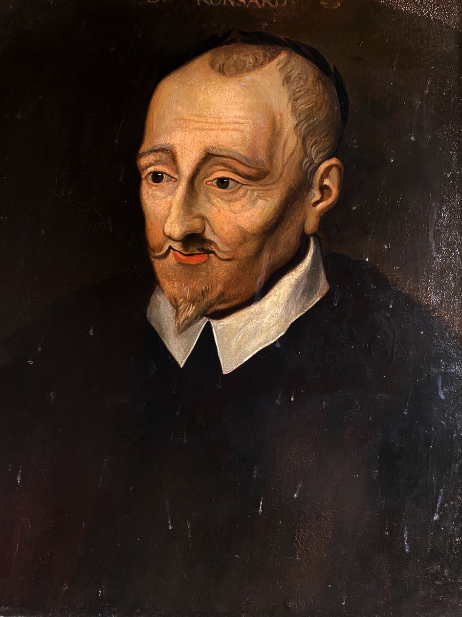 Ritratto di Ronsard. Priorato di Saint-Cosme, Touraine da Unbekannter Künstler