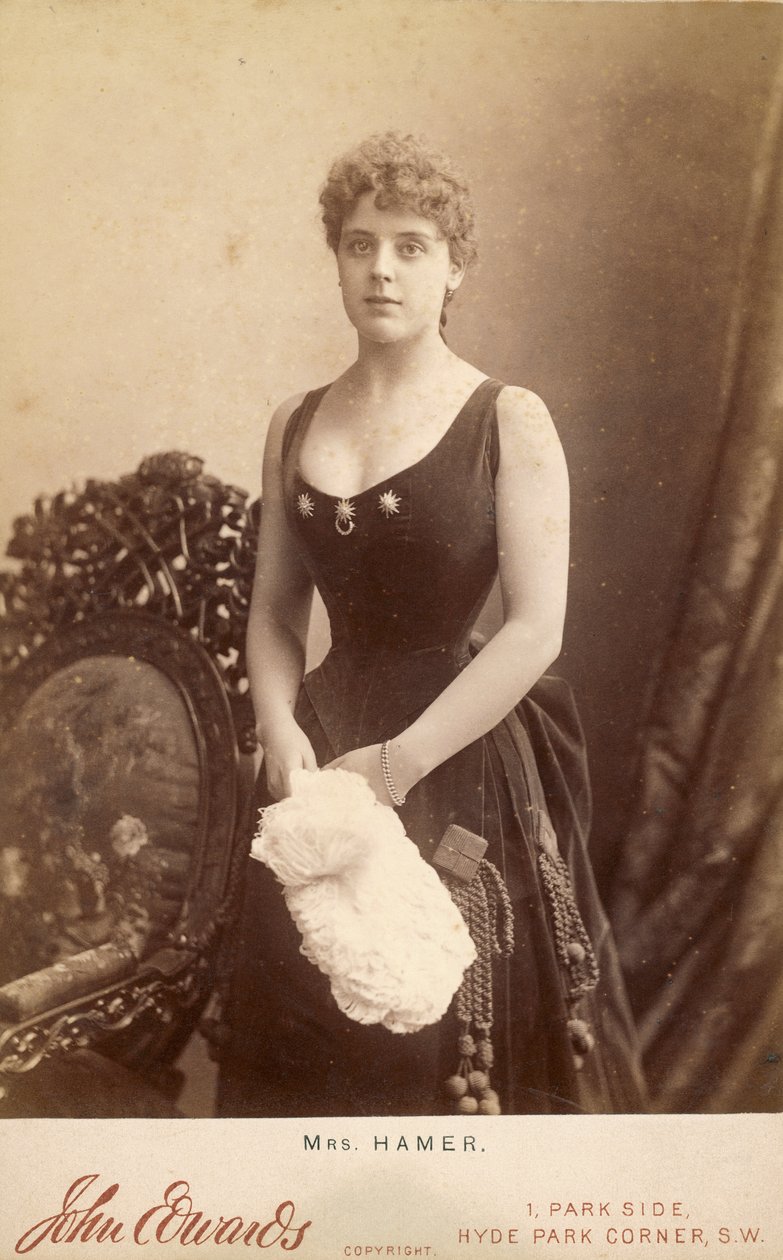 Ritratto di una giovane donna inglese (Mrs. Hamer) da Unbekannter Künstler